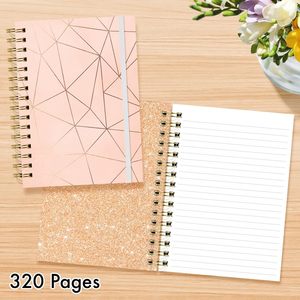 Cuaderno personalizado línea espiral Banco punteado diseño personalizado A5 carpeta diario promoción regalo cuaderno - Product Image 2