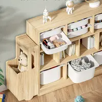 مصنع مخصص الأطفال خزانات الرف لعبة الاطفال تخزين أرفف الكتب المنظم تخزين الرف سيارة خشبية شكل الاطفال خزانة