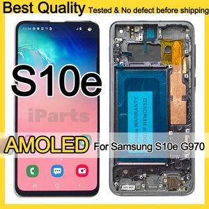 Écran tactile d'affichage AMOLED de remplacement iParts avec cadre pour <span class=keywords><strong>Samsung</strong></span> Galaxy S10E SM-G970 G970U SM-<span class=keywords><strong>G970F</strong></span> SM-G970W pièces OEM - Product Image 3