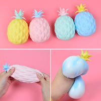 Jouet anti-stress unique en silicone de forme personnalisée, amusant et drôle, unisexe, en forme de fruit, pour enfants de 5 à 7 ans