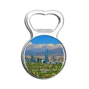 Abridor de botellas de poliresina con imán para nevera, abridor de botellas de resina para viaje de ciudad, colección de recuerdo - Product Image 4