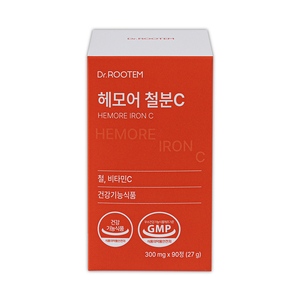 Comprimé de fer à base de plantes sans hémoglobine, en fumarate ferreux, avec vitamine C pour la formation du sang et le transport de l'oxygène - Product Image 4