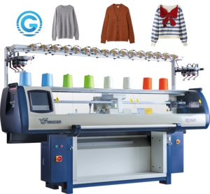 Hot Selling Automatic High Speed Full Jacquard Double Systems <b>Sewing</b> and Knitting Sweater <b>Machines</b> <b>Price</b> - Product Image 1