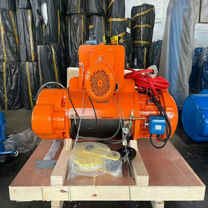 รอกไฟฟ้าแบบใช้สายเคเบิลพร้อมรีโมทคอนโทรล - ความเร็วเดียวสำหรับงานก่อสร้าง - Product Image 2