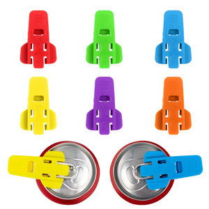 Protectores de latas y bebidas para el hogar, abrelatas de plástico con etiqueta para refrescos, cerveza, cola o soda, protector de boca de lata resistente a moscas - Product Image 5