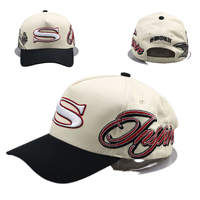 Casquette de baseball de luxe en coton avec broderie personnalisée, nouvelle collection 2025, vente directe d'usine