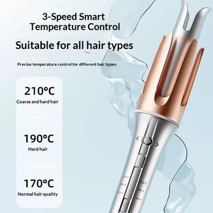 Popular Rizador Automático de Pelo de 25mm <span class=keywords><strong>para</strong></span> <span class=keywords><strong>Ondas</strong></span> Grandes, Rizador de <span class=keywords><strong>Ondas</strong></span> de Agua, Estilizador de Calentamiento Rápido - Product Image 2