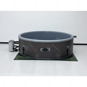 Vasca <span class=keywords><strong>Idromassaggio</strong></span> Gonfiabile di Lusso per Tutte le Stagioni, Personalizzabile, con Sistema di Riscaldamento Avanzato, Massaggio a Bolle, Pieghevole, per Esterni e Ville - Product Image 3