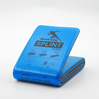 Attelle d'urgence en aluminium Guradian Medical pour fracture de jambe, à usage consommable