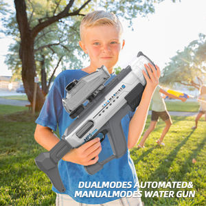Nuevo diseño profesional piscina juguete <span class=keywords><strong>Mp5</strong></span> tirador de agua alta presión 850Ml depósito Manual y funciones automáticas 15M alcance - Product Image 4