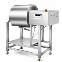 Marinateur sous vide commercial en acier inoxydable de 150 L avec système de rinçage automatique pour la marinade de viande en restaurant