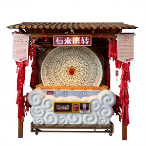 Cabine de Divination Rotative Style Gypsy avec Distributeur de Cartes pour Parc d'Attractions – Divertissement en Libre-Service - Product Image 1