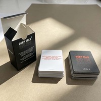 Service d'impression personnalisée en gros pour cartes à jouer pour adultes, jeu de cartes flash pour fêtes et boissons