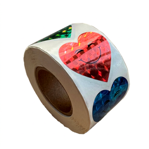 Etiquetas Adhesivas Holográficas de Vinilo Impermeables Personalizadas con Logotipo - Product Image 1