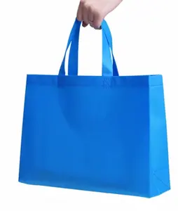 ترتيب مخصص الجملة الملونة حقيبة حمل غير المنسوجة حقيبة من القماش
