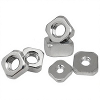 Offerta Speciale, Dado Quadrato in Acciaio Inox 304, A2-70, Dado di Bloccaggio Quadrato Resistente alla Corrosione per Ingegneria Edile