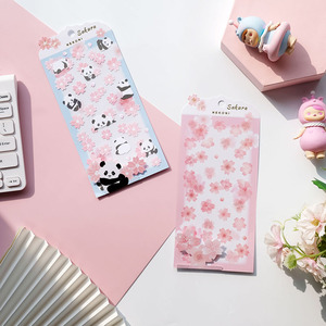 Nekoni – autocollants esthétiques en PVC au Design Original, décalcomanies, Animal, autocollant <span class=keywords><strong>japonais</strong></span> de fleurs de <span class=keywords><strong>cerisier</strong></span>, Festival, Sakura Washi - Product Image 3