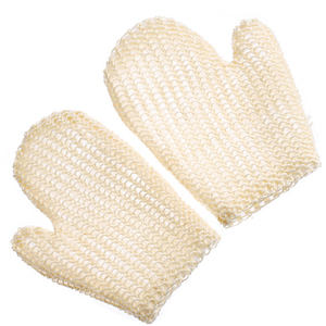 Sisal Bath Scrub guanti <span class=keywords><strong>donna</strong></span> uomo doccia sfregamento asciugamano Hot Spa massaggio guanti esfolianti - Product Image 2