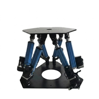 Plateforme de mouvement 6 DOF personnalisable en alliage d'aluminium, étanche IP65, plateforme Stewart à 6 axes, moteur PLC, charge utile de 600 kg pour