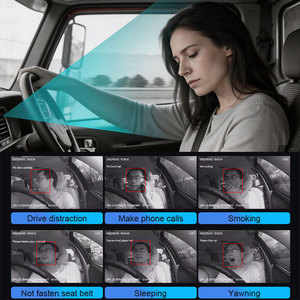 Camara de Salpicadero 4G 4 Chan AI ADAS DMS Dash Cam con Tarjeta Sim Cámaras de Seguridad para Autos - Product Image 2