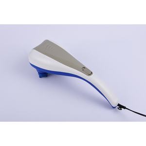 Elektrikli çift kafalı el vücut masajı çekiçleme masaj sopası servikal Vertebra vücut sağlık ürünü için - Product Image 4