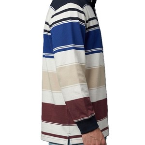 New Arrival Custom Logo Printed Rugby for <b>Shirt</b> for Men High Quality Long Sleeve Unisex 100% Cotton Quick Dry Breathable - Product Image 4
