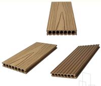 Planches de terrasse en composite WPC pour extérieur, effet bois 3D, imperméables, résistantes à l'usure, antidérapantes, pour cour et jardin