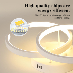 Minimaliste Dimmable Acrylique Art Mount Décoratif Fantaisie <span class=keywords><strong>Maison</strong></span> Éclairage Moderne Restaurant <span class=keywords><strong>Salon</strong></span> Led <span class=keywords><strong>Plafonnier</strong></span> pour Intérieur - Product Image 2