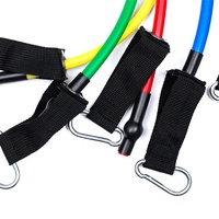 Dây Tập Thể Dục 11 Trong 1, Bộ Dây Đàn Hồi Tập Yoga, Tay Cầm Kéo TPE 100lbs