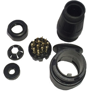 Full <b>Trailer</b> 13 Pin Plug Plastic Connector For Truck <b>Trailer</b> EP1302 - Product Image 5