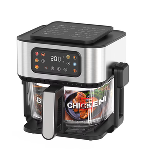 مقلاة هوائية 3 في 1 مع وظيفة الشواء ونافذة طهي مرئية، جهاز مطبخ متكامل للقلي - Product Image 1