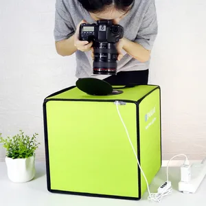 Trend ürünleri ateş çadır PULUZ yeşil 30cm fotoğraf stüdyosu ekipmanları fotoğraf ışığı kutusu fotoğraf aksesuarları