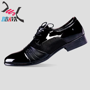 Zapatos Casuales Formales de Negocios para Hombre de Tallas Grandes, Transpirables, con Absorción de Impactos, con Cordones, Punta en Pico, Entresuela de PU/EVA/PVC - Product Image 3