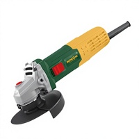 Meuleuse d'angle professionnelle 1100W AC à balais 125mm filaire pour découpe, meulage et polissage du métal – Puissance industrielle
