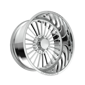 Rueda Única de Aluminio Forjado, Mecanizada por CNC, Premium OEM y ODM, Modelo Speedmega Personalizado, Brillante, 110, 20-26 Pulgadas, 8x180, Tamaño Completo para Camioneta - Product Image 1