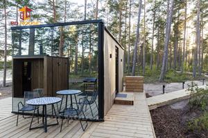 Роскошный Зеркальный Дом: Премиальный Скандинавский Дизайн, Модульный Глэмпинг-Кабинет, Сборные Дома - Product Image 4