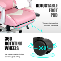 Chaise de jeu personnalisée en gros, chaise de course promotionnelle avec inclinaison à 135° °   Accoudoir articulé inclinable pour les distributeurs de meubles