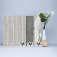 Panneau MDF mélaminé personnalisé professionnel avec texture de pierre luxueuse, ignifuge et résistant à l'humidité pour la décoration de meubles de cuisine