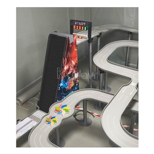 Circuit de course de billes personnalisé et coloré avec lanceur pour jeu de flipper, <span class=keywords><strong>billard</strong></span> et course de billes - Product Image 6