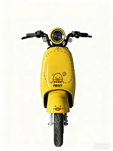 Scooter électrique mignon Y4-XHY pour femmes, moteur sans balais 600W, 48V/60V/72V 20Ah, pneu à vide, cyclomoteur électrique urbain - Product Image 5