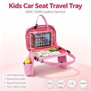 Organisateur de voyage portable pour enfants : pochette pour bouteille d'eau, sac de rangement pour tout-petits, idéal pour voiture, <span class=keywords><strong>avion</strong></span>, train, road trip - Product Image 1