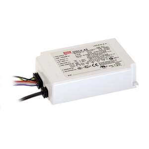 Controlador LED Mean Well ODLV-45-12 de 36W y 12V, convertidor de CA/CC de un solo canal, entrada de 100-240V, salida de 3000mA, garantía de 5 años, China - Product Image 1