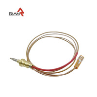 Protecteur de sécurité pour thermocouple coaxial RIAN RBEOG-C, pièces détachées pour cuisinières à gaz/GPL/GN, usage domestique, hôtelier et commercial, certifié ISO9001