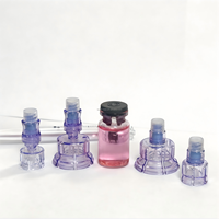 Mini-aiguille à pointe de 13 mm et 20 mm pour transfert de fluides IV avec raccord Luer Lock