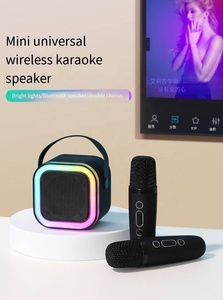 <span class=keywords><strong>Promotion</strong></span> en gros : <span class=keywords><strong>Barre</strong></span> <span class=keywords><strong>de</strong></span> <span class=keywords><strong>son</strong></span> active sans fil avec LED colorées, rechargeable, haut-parleur <span class=keywords><strong>de</strong></span> karaoké disco avec microphone sans fil - Product Image 5