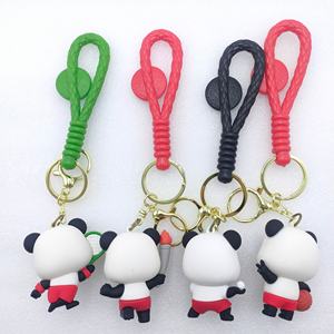 พวงกุญแจหมี 3 มิติ น่ารัก สั่งทำได้ ขายส่ง วัสดุ PVC นิ่ม สำหรับตกแต่งกระเป๋า ของขวัญส่งเสริมการขาย - Product Image 3