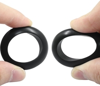 Oeillet ovale étanche sur mesure Oeillet en caoutchouc de silicone pour la protection des fils/câbles