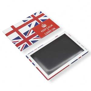 Aimants de réfrigérateur en étain personnalisés en gros avec logo, aimants métalliques pour entreprises - Product Image 6