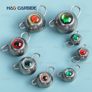 ตัวเบ็<span class=keywords><strong>ด</strong></span>ตกปลา Wolfram Bottom Fled Jig Sinker Tungsten Cheburashka พร้อมตา 3 มิติ สำหรับชุ<span class=keywords><strong>ด</strong></span>เหยื่ออ่อน - Product Image 5