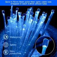 Équipement d'entraînement à l'intégration sensorielle Snoezelen Chambres sensorielles Kit de thérapie à fibres optiques Jouets sensoriels